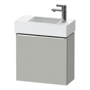 Duravit Meuble sous-lavabo D-Neo 48,4x22,2x44 cm, 1 porte, à droite, chr/Bet ma-1