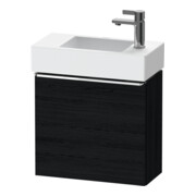 Duravit Meuble sous lavabo D-Neo 48,4x22,2x44 cm, 1 porte, à gauche, ch/blanc œuf