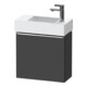 Duravit Meuble sous-lavabo D-Neo 48,4x22,2x44 cm, 1 porte, à gauche, chr/Grap ma-1