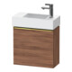 Duravit Meuble sous lavabo D-Neo 48,4x22,2x44 cm, 1 porte, à gauche, gris poli/Nu N-1