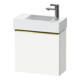 Duravit Meuble sous lavabo D-Neo 48,4x22,2x44cm, 1 porte, à droite, blanc poli/mat-1