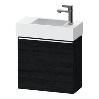 Duravit Meuble sous-lavabo D-Neo 48,4x22,2x44cm, 1 porte, à droite, ch/blanc œuf