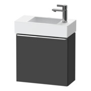 Duravit Meuble sous-lavabo D-Neo 48,4x22,2x44cm, 1 porte, à droite, chr/Grap ma