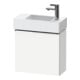 Duravit Meuble sous lavabo D-Neo 48,4x22,2x44cm, 1 porte, à droite, chromé/blanc mat-1
