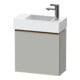 Duravit Meuble sous lavabo D-Neo 48,4x22,2x44cm, 1 porte, à gauche, b chêne/gris mat-1
