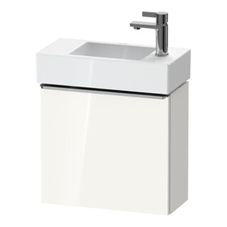Duravit Meuble sous-lavabo D-Neo 48,4x22,2x44cm, 1 porte, à gauche, blanc/gris