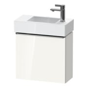 Duravit Meuble sous-lavabo D-Neo 48,4x22,2x44cm, 1 porte, à gauche, blanc/gris