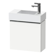 Duravit Meuble sous-lavabo D-Neo 48,4x22,2x44cm, 1 porte, à gauche, blanc mat/bois-1