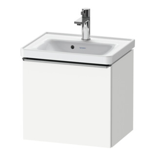 Duravit Meuble sous-lavabo D-Neo 48,4x37,2x44 cm, 1 porte, mural, blanc mat/bois