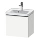 Duravit Meuble sous-lavabo D-Neo 48,4x37,2x44 cm, 1 porte, mural, blanc mat/bois-1