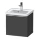 Duravit Meuble sous-lavabo D-Neo 48,4x37,2x44 cm, 1 porte, mural, chr/Grap ma-1