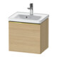 Duravit Meuble sous-lavabo D-Neo 48,4x37,2x44 cm, 1 tiroir, chêne naturel, brillant-1
