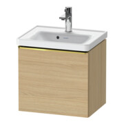 Duravit Meuble sous-lavabo D-Neo 48,4x37,2x44 cm, 1 tiroir, chêne naturel, brillant