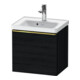 Duravit Meuble sous-lavabo D-Neo 48,4x37,2x44 cm, 1 tiroir, chêne noir, brillant-1