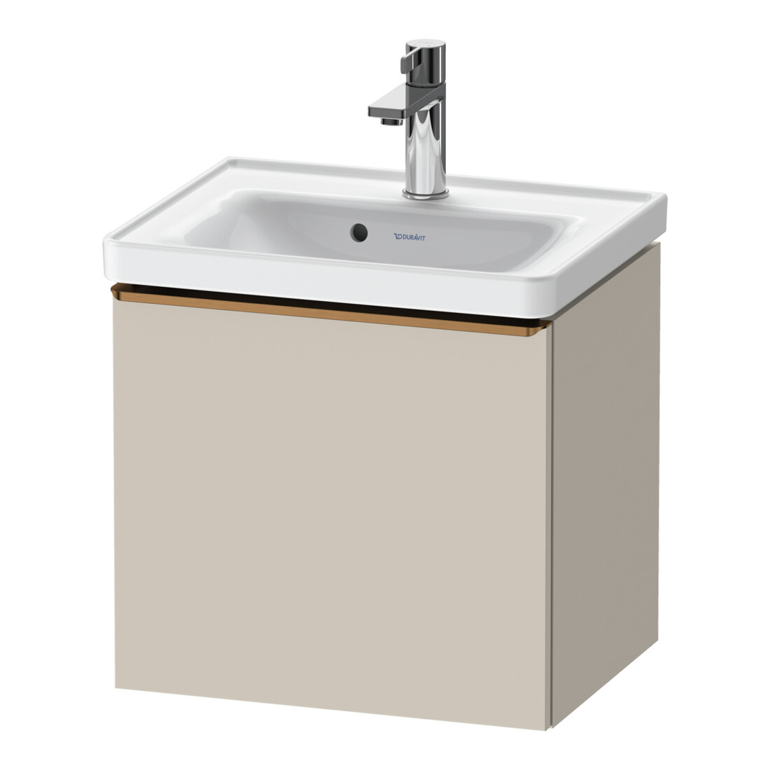 Duravit Meuble sous-lavabo D-Neo 48,4x37,2x44 cm, 1 tiroir, taupe mat