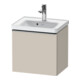Duravit Meuble sous lavabo D-Neo 48,4x37,2x44 cm, 1 tiroir, taupe mat-1
