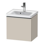 Duravit Meuble sous lavabo D-Neo 48,4x37,2x44 cm, 1 tiroir, taupe mat