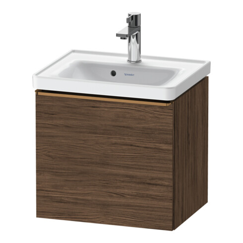 Duravit Meuble sous-lavabo D-Neo 48,4x37,2x44 cm, 1 tiroir, wd, b chêne/Nu foncé
