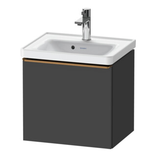 Duravit Meuble sous lavabo D-Neo 48,4x37,2x44 cm, 1 tiroir, wd, b geb/Gra ma