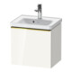 Duravit Meuble sous lavabo D-Neo 48,4x37,2x44 cm, 1 tiroir, wd, blanc brillant-1