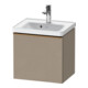 Duravit Meuble sous lavabo D-Neo 48,4x37,2x44 cm, 1 tiroir, wd, bronze patiné/lin-1