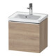 Duravit Meuble sous lavabo D-Neo 48,4x37,2x44 cm, 1 tiroir, wd, chr/chêne marbré-1
