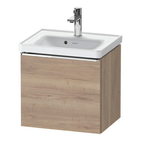 Duravit Meuble sous lavabo D-Neo 48,4x37,2x44 cm, 1 tiroir, wd, chr/chêne marbré