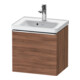 Duravit Meuble sous lavabo D-Neo 48,4x37,2x44 cm, 1 tiroir, wd, chr/Noyer Nat-1
