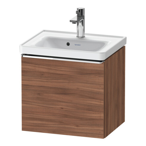 Duravit Meuble sous lavabo D-Neo 48,4x37,2x44 cm, 1 tiroir, wd, chr/Noyer Nat