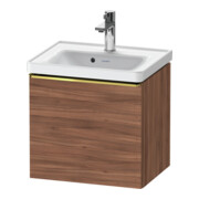 Duravit Meuble sous lavabo D-Neo 48,4x37,2x44 cm, 1 tiroir, wd, g pol/Noyer Nat-1