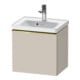 Duravit Meuble sous lavabo D-Neo 48,4x37,2x44 cm, 1 tiroir, wd, g pol/Taupe ma-1