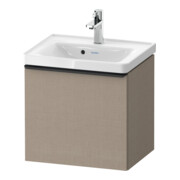 Duravit Meuble sous lavabo D-Neo 48,4x37,2x44 cm, 1 tiroir, wd, noir/lin-1