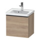 Duravit Meuble sous-lavabo D-Neo 48,4x37,2x44cm, 1 tiroir, wd, noir/marbre œuf-1