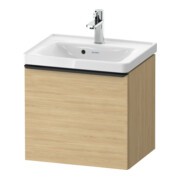 Duravit Meuble sous lavabo D-Neo 48,4x37,2x44cm, 1 tiroir, wd, sw/Ei Nat