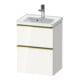 Duravit Meuble sous-lavabo D-Neo 48,4x37,2x62,5 cm, 1 porte, blanc brillant-1