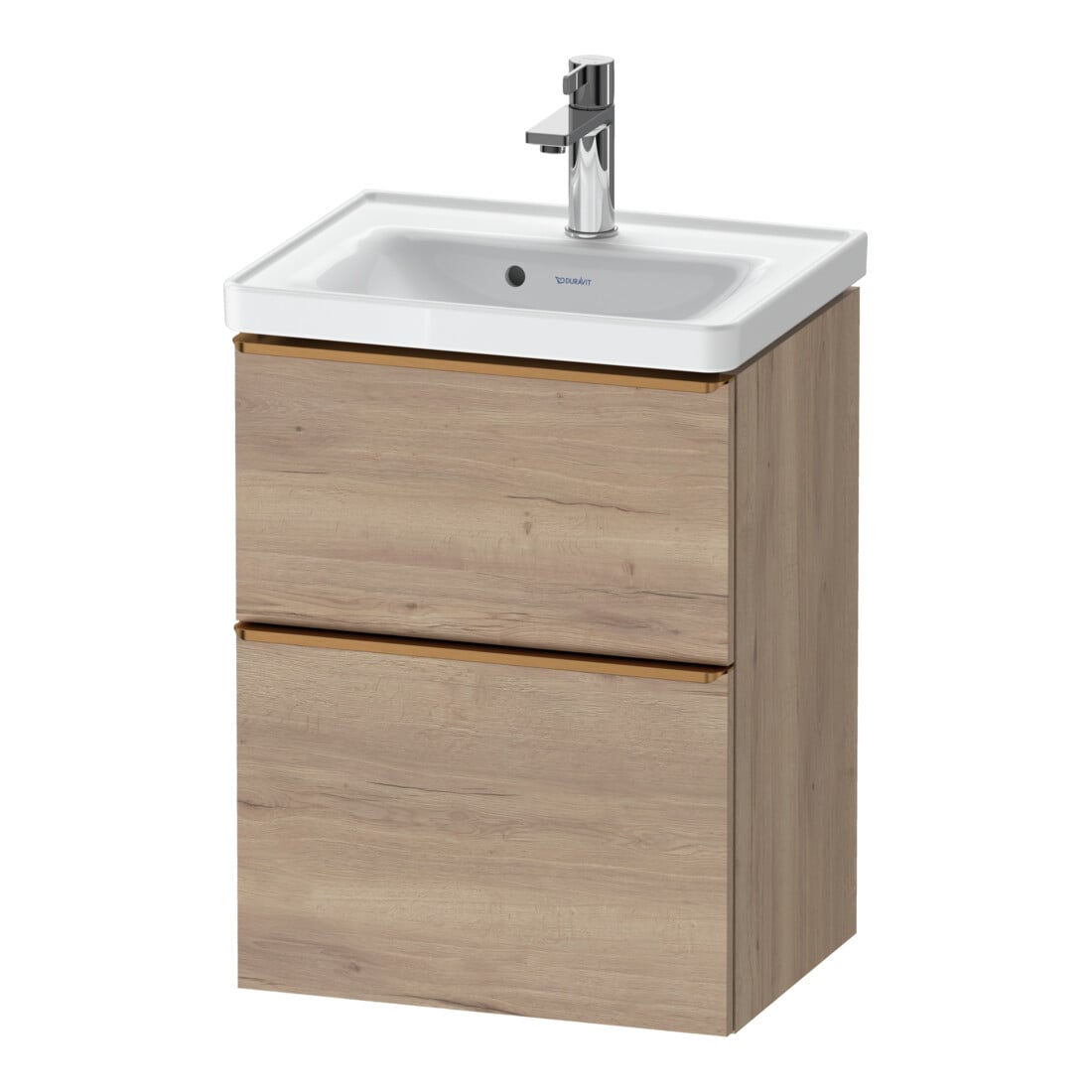 Duravit Meuble sous lavabo D-Neo 48,4x37,2x62,5 cm, 1 porte, blanc marbré
