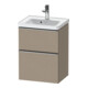 Duravit Meuble sous lavabo D-Neo 48,4x37,2x62,5 cm, 1 porte, ES chêne/lin-1