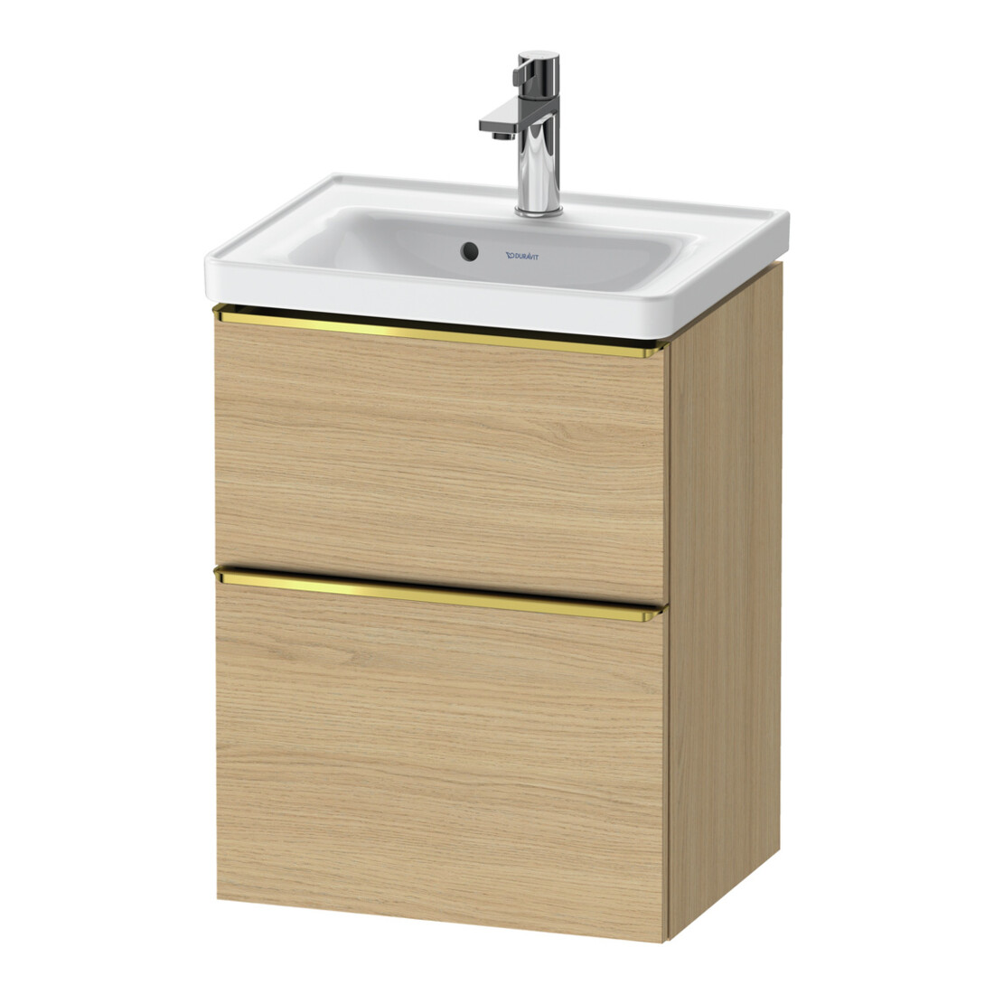 Duravit Meuble sous-lavabo D-Neo 48,4x37,2x62,5 cm, 1 porte, gris poli/Oeuf naturel