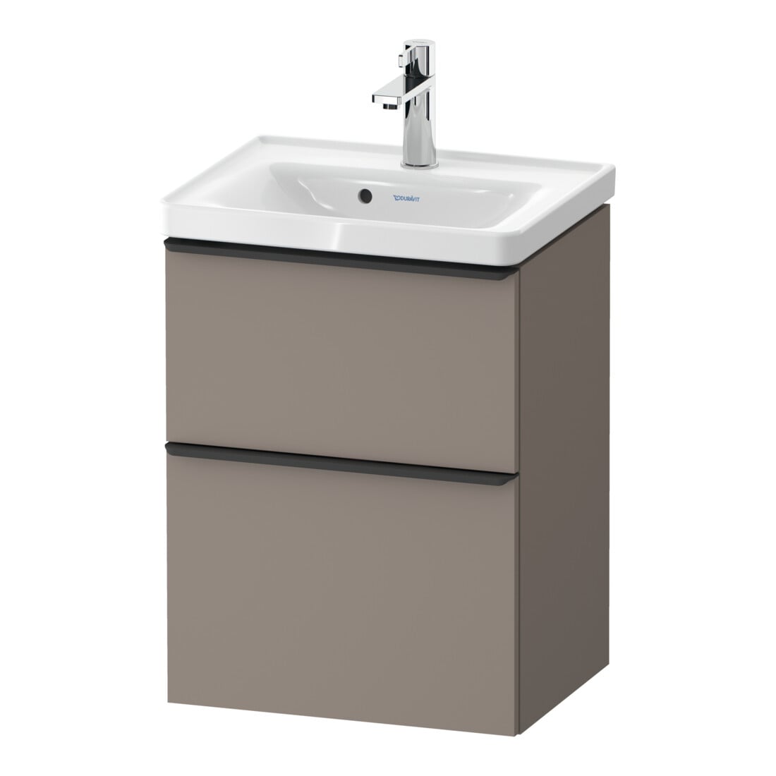 Duravit Meuble sous-lavabo D-Neo 48,4x37,2x62,5 cm, 1 porte, noir/Bas ma
