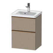 Duravit Meuble sous-lavabo D-Neo 48,4x37,2x62,5cm, 1 porte, blanc lin