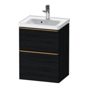 Duravit Meuble sous lavabo D-Neo 48,4x37,2x62,5cm, 1 porte, chêne noir b geb
