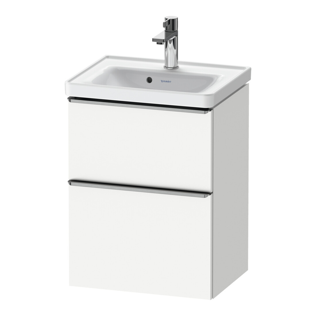 Duravit Meuble sous-lavabo D-Neo 48,4x37,2x62,5cm, 1 porte, ES blanc/gris mat