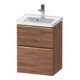 Duravit Meuble sous lavabo D-Neo 48,4x37,2x62,5cm, 1 porte, g pol/Nu Nat-1