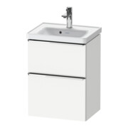 Duravit Meuble sous-lavabo D-Neo 48,4x37,2x62,5cm, 1 tiroir, chr/bl mat-1