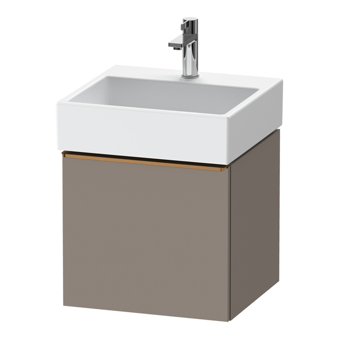 Duravit Meuble sous lavabo D-Neo 48,4x44,2 cm, b chêne/Bas m, 1 tiroir, suspendu