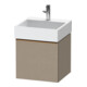 Duravit Meuble sous-lavabo D-Neo 48,4x44,2 cm, b chêne/blanc, 1 tiroir, suspendu-1