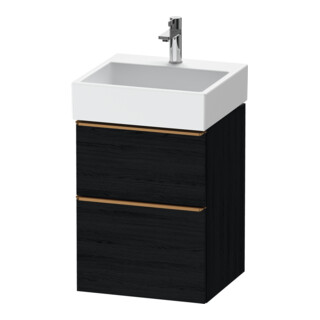 Duravit Meuble sous-lavabo D-Neo 48,4x44,2 cm, b chêne/écru, 1 porte, 1 tiroir