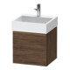 Duravit Meuble sous-lavabo D-Neo 48,4x44,2 cm, b chêne/noyer, 1 tiroir, suspendu-1