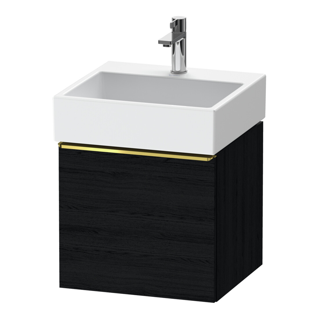 Duravit Meuble sous-lavabo D-Neo 48,4x44,2 cm, blanc brillant, 1 tiroir, suspendu