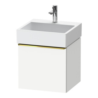 Duravit Meuble sous-lavabo D-Neo 48,4x44,2 cm, blanc brillant, 1 tiroir, suspendu